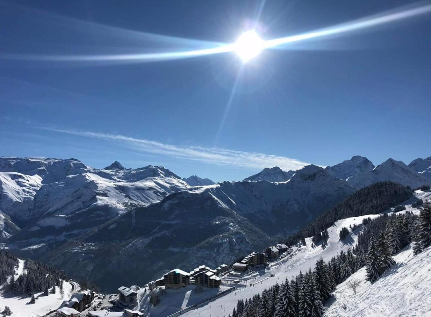 Auris Les Gentianes Station Alpe Huez Apartment Bagian luar foto